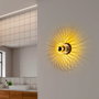 Opviq Lámpara de pared Karsortel - N-643-1 en color dorado